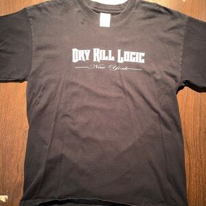 Dry Kill Logic 1999 Tour Black T-Shirt. FREE guitar pick with purchase!